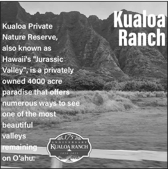 Early draft of the Kualoa Ranch final composition