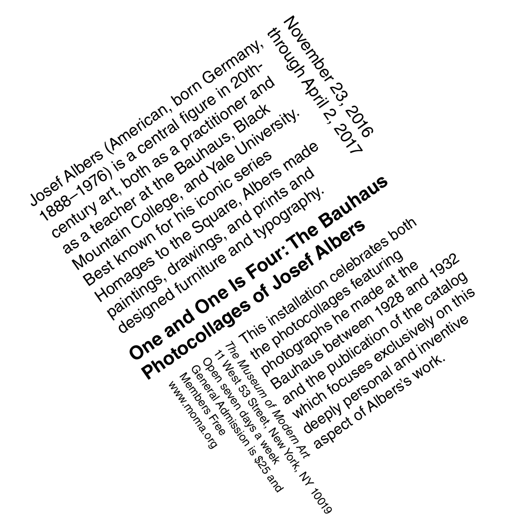 Type Fundamentals Book diagonal axis layout